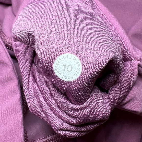 Lululemon Groove Nulu High-Rise Flared Pant Regular Pink/Lilac Size 10 - Picture 5 of 7